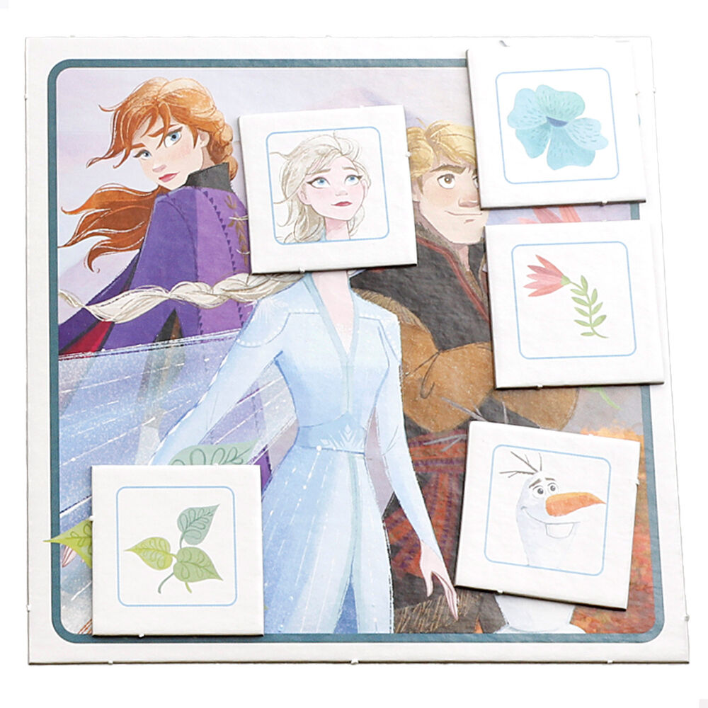 Bingo Frozen Disney con Anna, Elsa, Kristoff y Olaf - 3