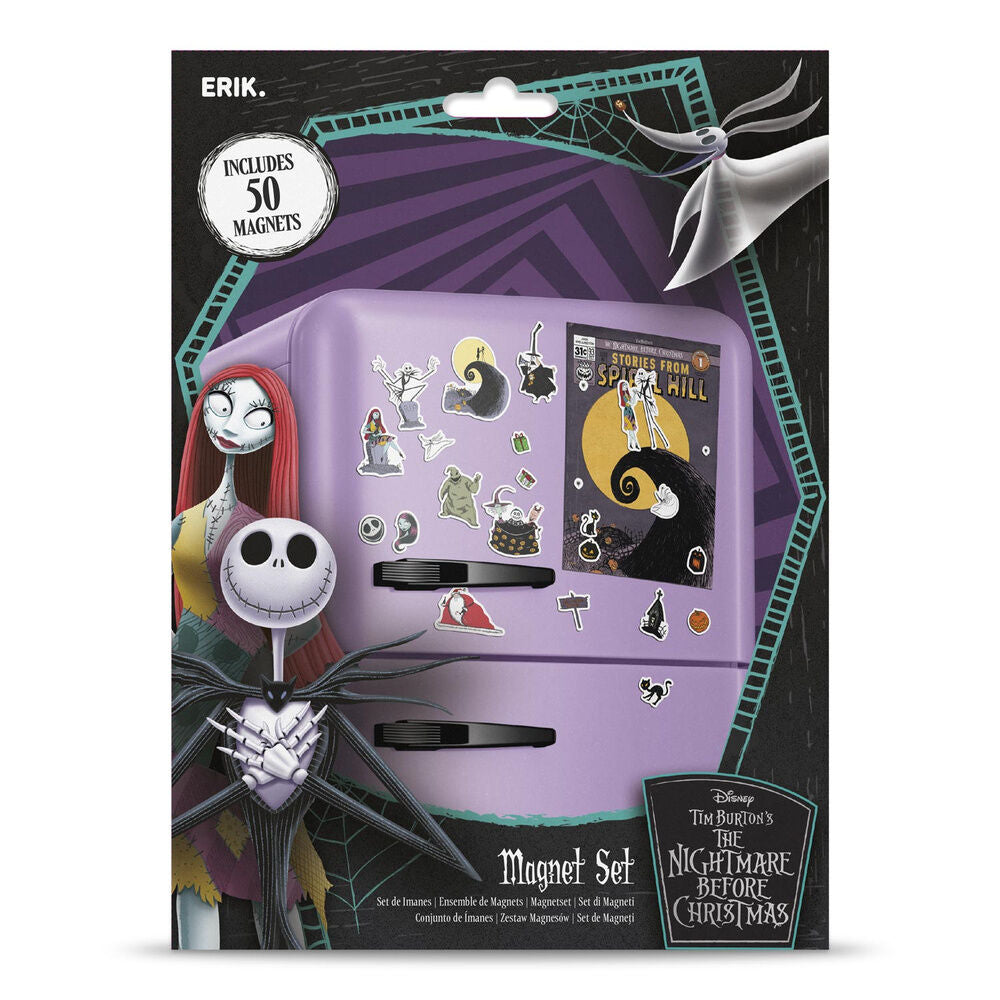 Set de 50 imanes troquelados de Pesadilla Antes de Navidad Disney