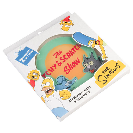 Colgador de llaves ERIK de Itchy y Scratchy con dos llaveros - 4