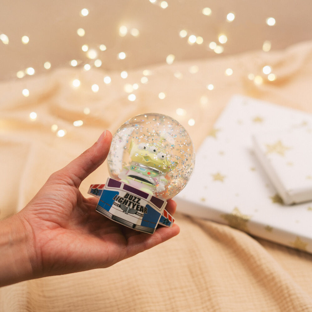 Bola de nieve del Alien de Toy Story con base de Buzz Lightyear - 7
