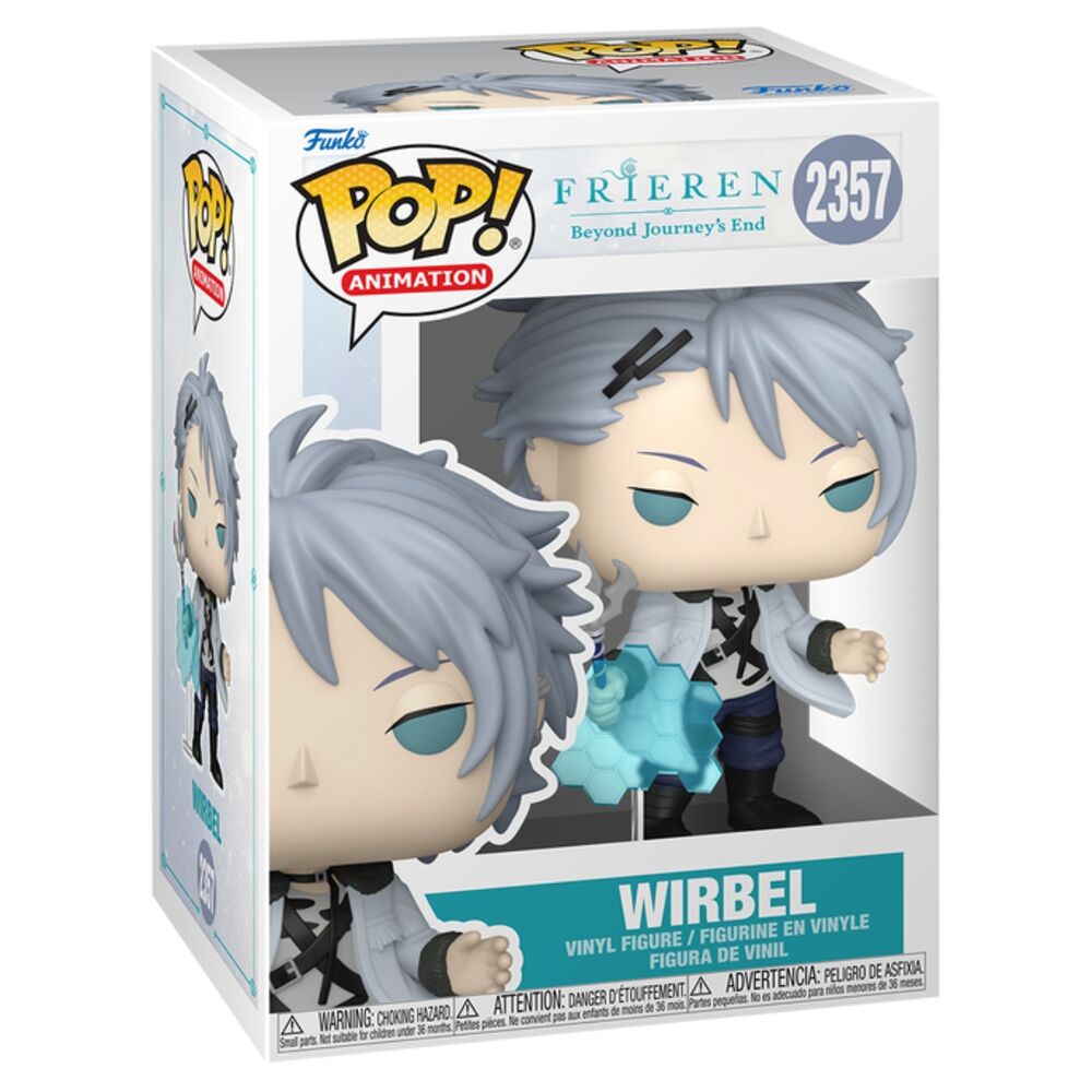 Figura Funko POP! de Wirbel de Frieren Beyond Journey's End con efecto azul hexagonal - 2