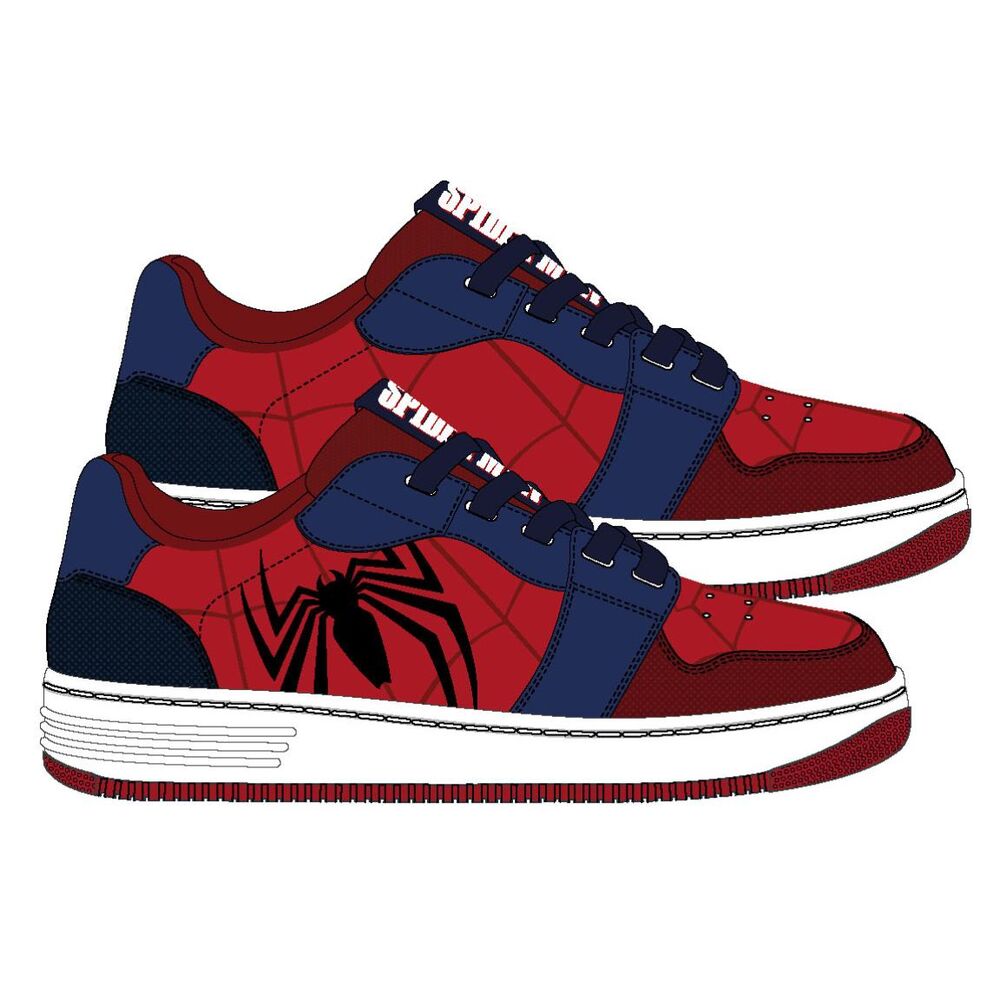 Deportivas Spider-Man Marvel rojas y azules de CERDÁ