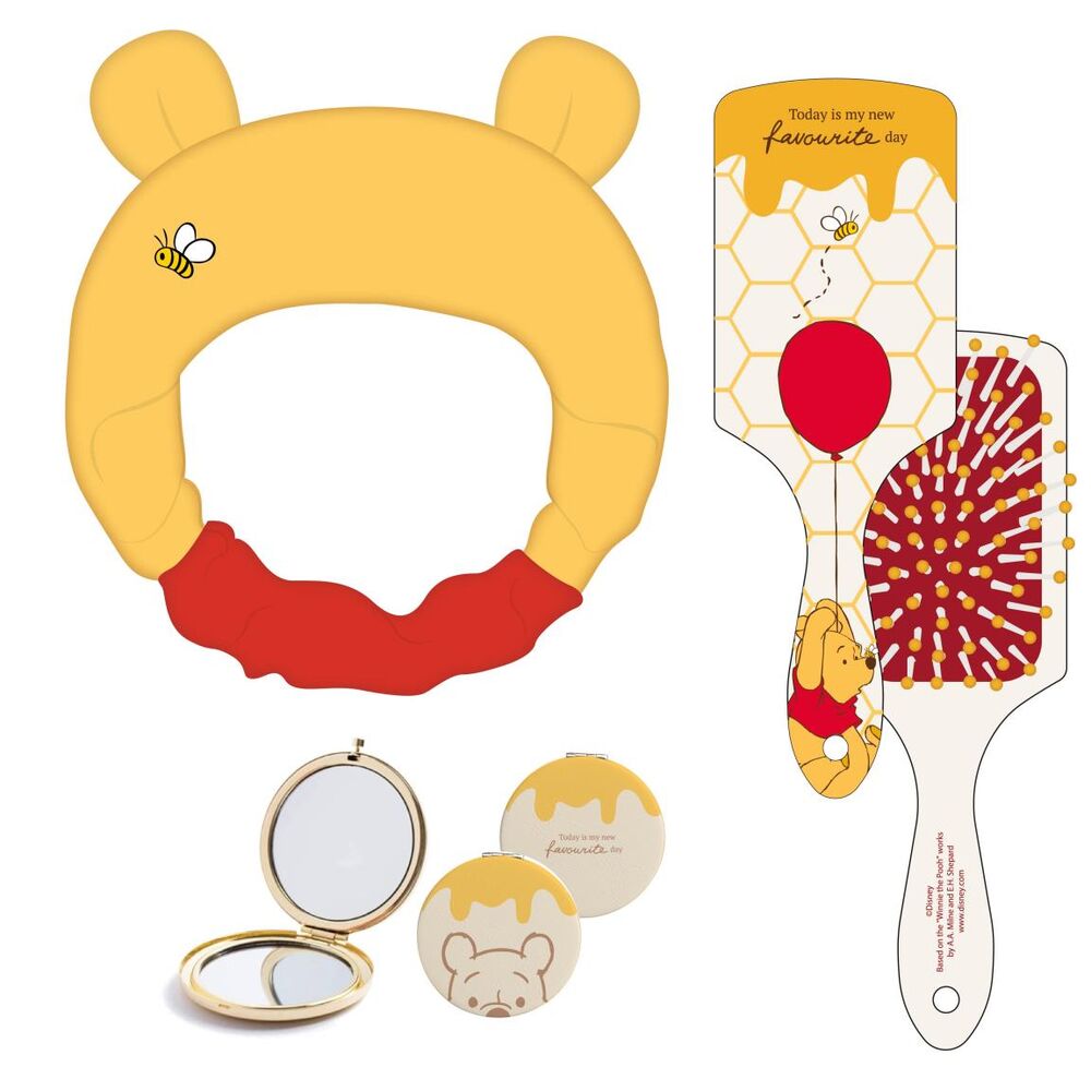 Set de belleza Disney Winnie the Pooh con diadema, cepillos y espejos - 2