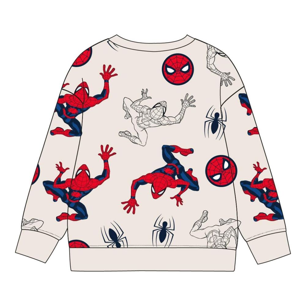 Sudadera infantil Spider-Man Marvel con estampado integral - 2