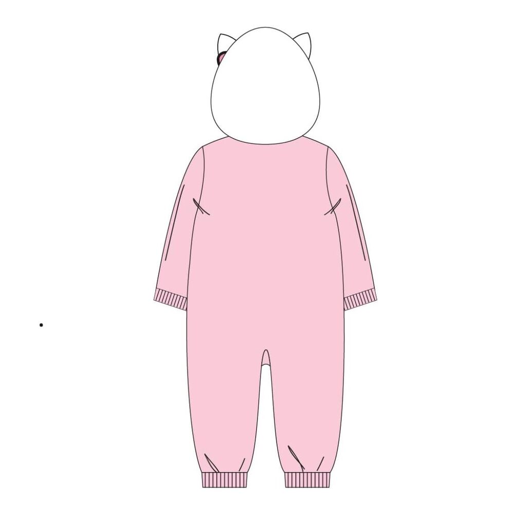Pijama rosa de una pieza Hello Kitty con capucha - 2