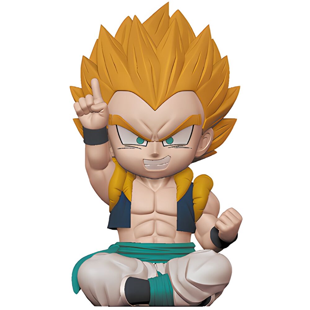 Hucha de Gotenks Super Saiyan sentado