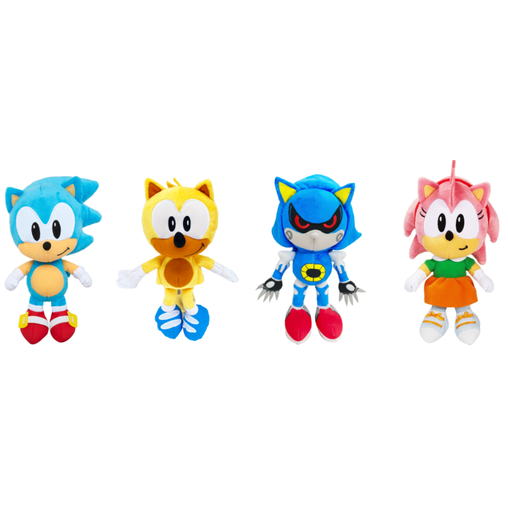 Peluches Sonic the Hedgehog Wave 11 surtidos de 23 cm