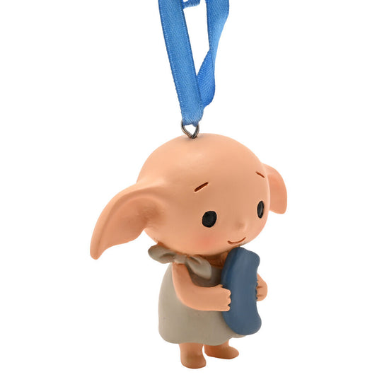 Adorno navideño de Dobby de Harry Potter con calcetín azul - 3
