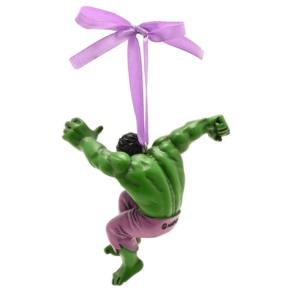 Adorno colgante de Navidad con figura de Hulk Marvel en resina - 3