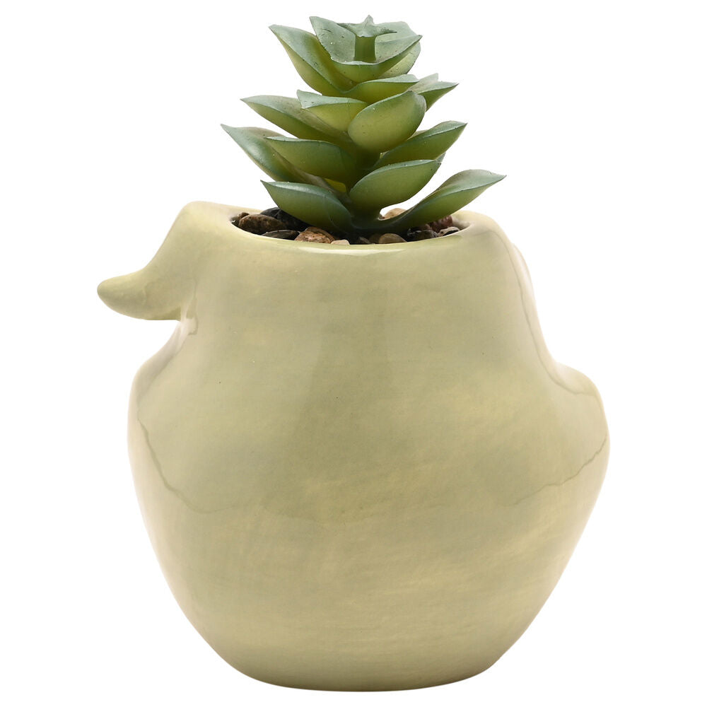 Maceta verde de Oogie Boogie con planta artificial Disney - 3