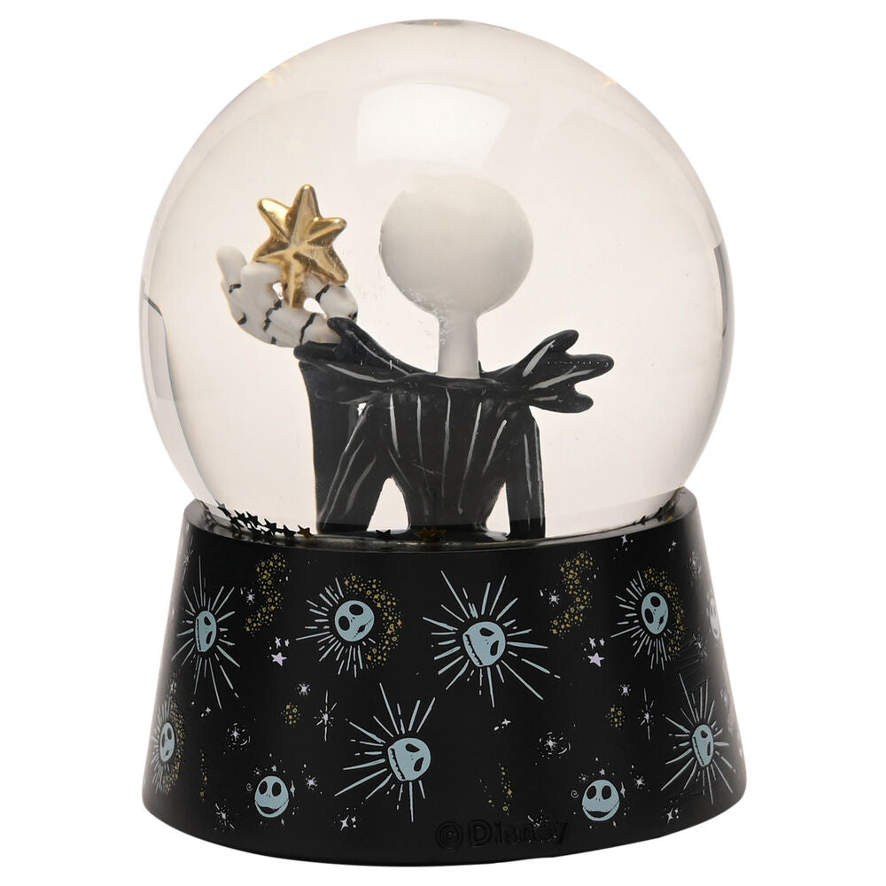 Bola de nieve de Jack de Pesadilla antes de Navidad con base negra decorada - 4