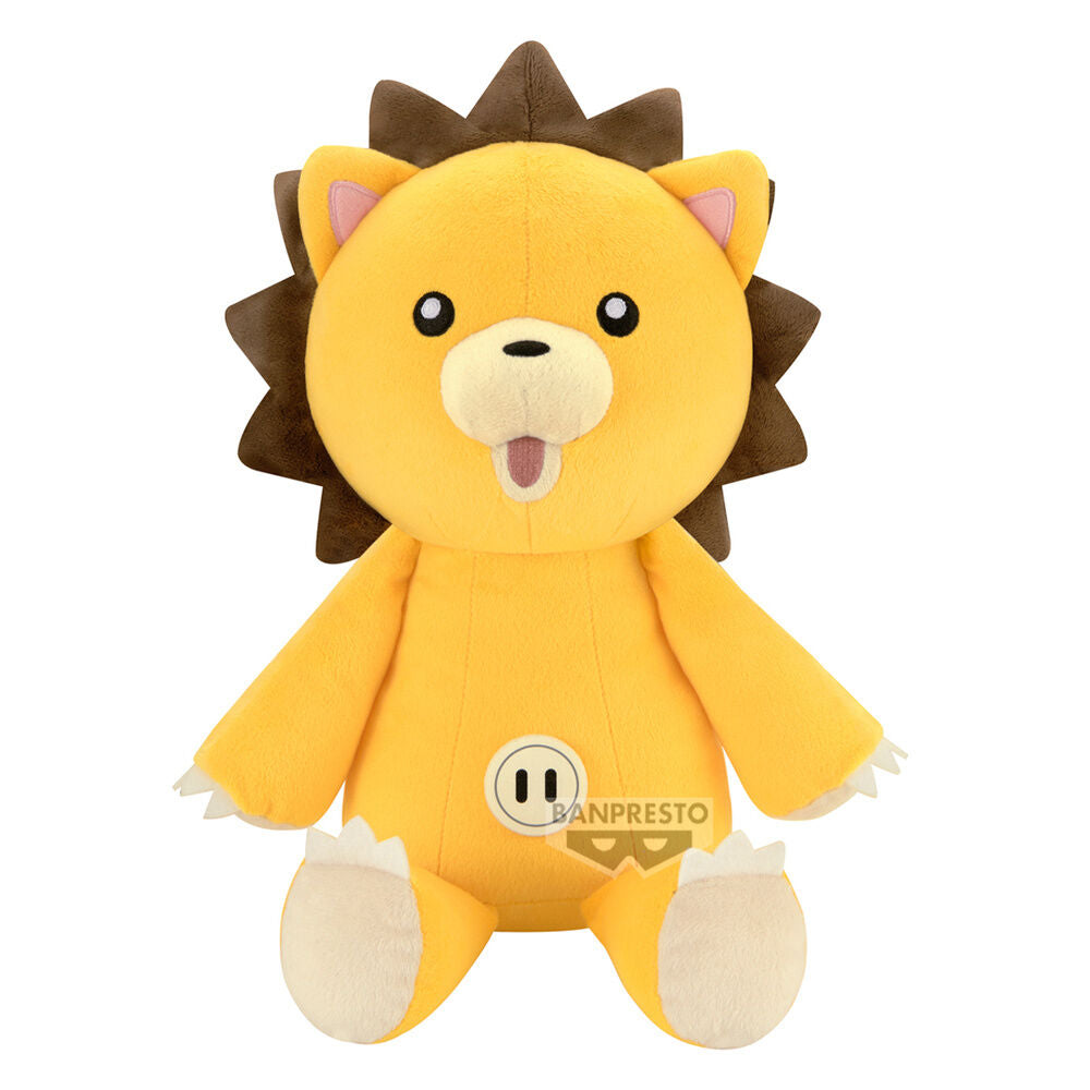 Peluche Kon de Bleach de 29 cm con diseño de león amarillo