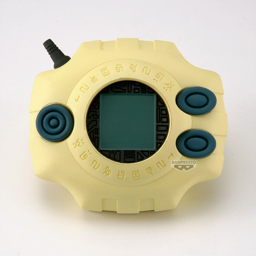 Figura BANPRESTO de Angemon con alas desplegadas y base inspirada en un Digivice - 6