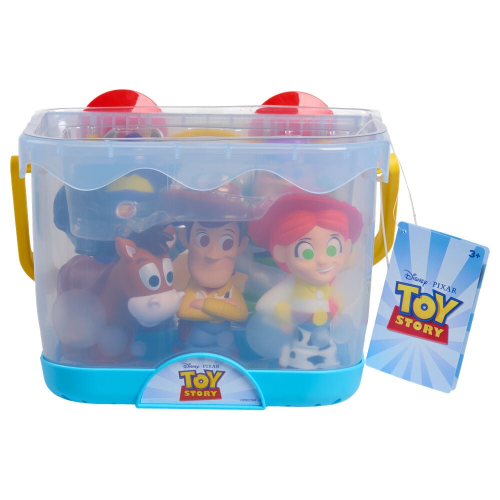Set de cinco figuras de baño de Toy Story con Buzz, Woody, Jessie, Tiro al Blanco y Zurg - 3