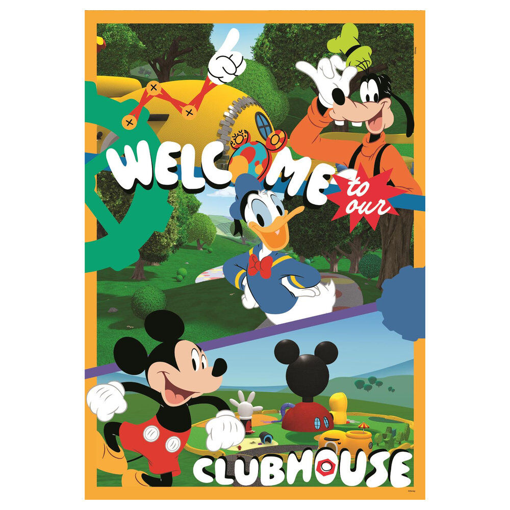 Puzzle maxi Clementoni de Mickey Mouse Clubhouse con Mickey, Donald y Goofy - 3