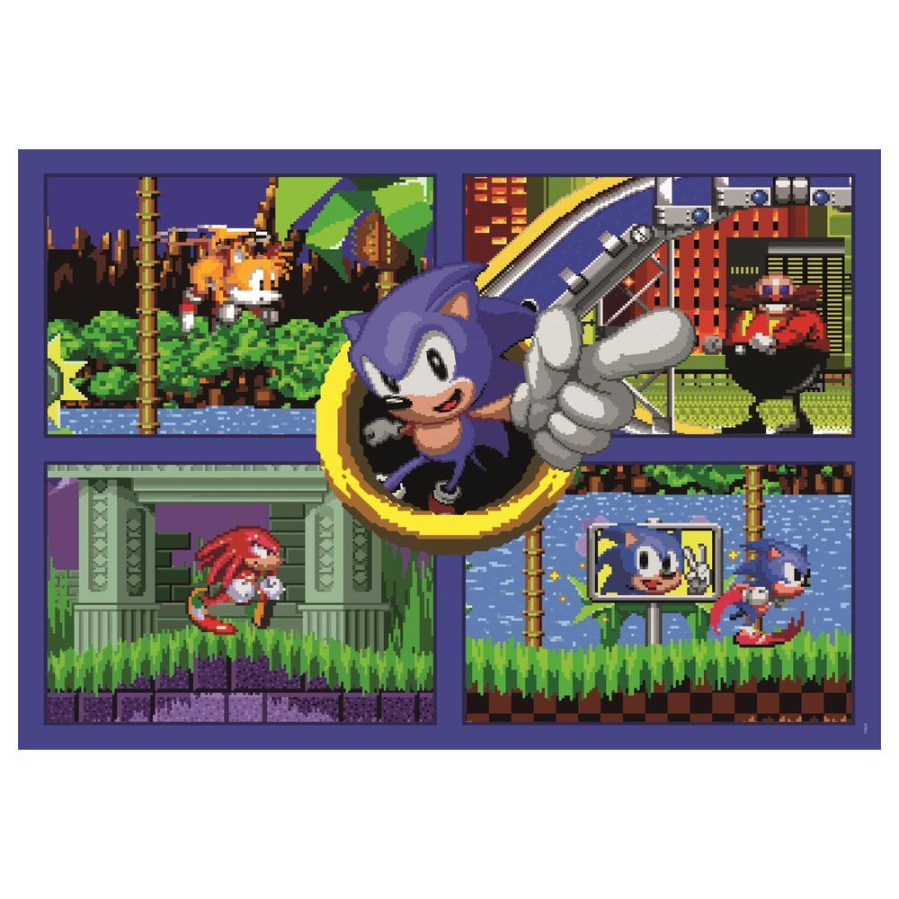 Puzzle Clementoni de Sonic The Hedgehog de 500 piezas - 2