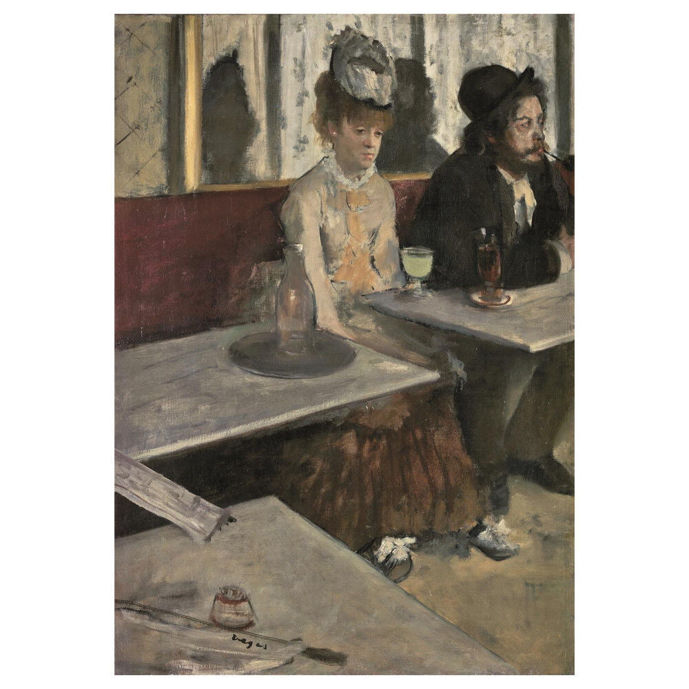 Puzzle Clementoni de 1000 piezas con Dans un café de Degas - 2