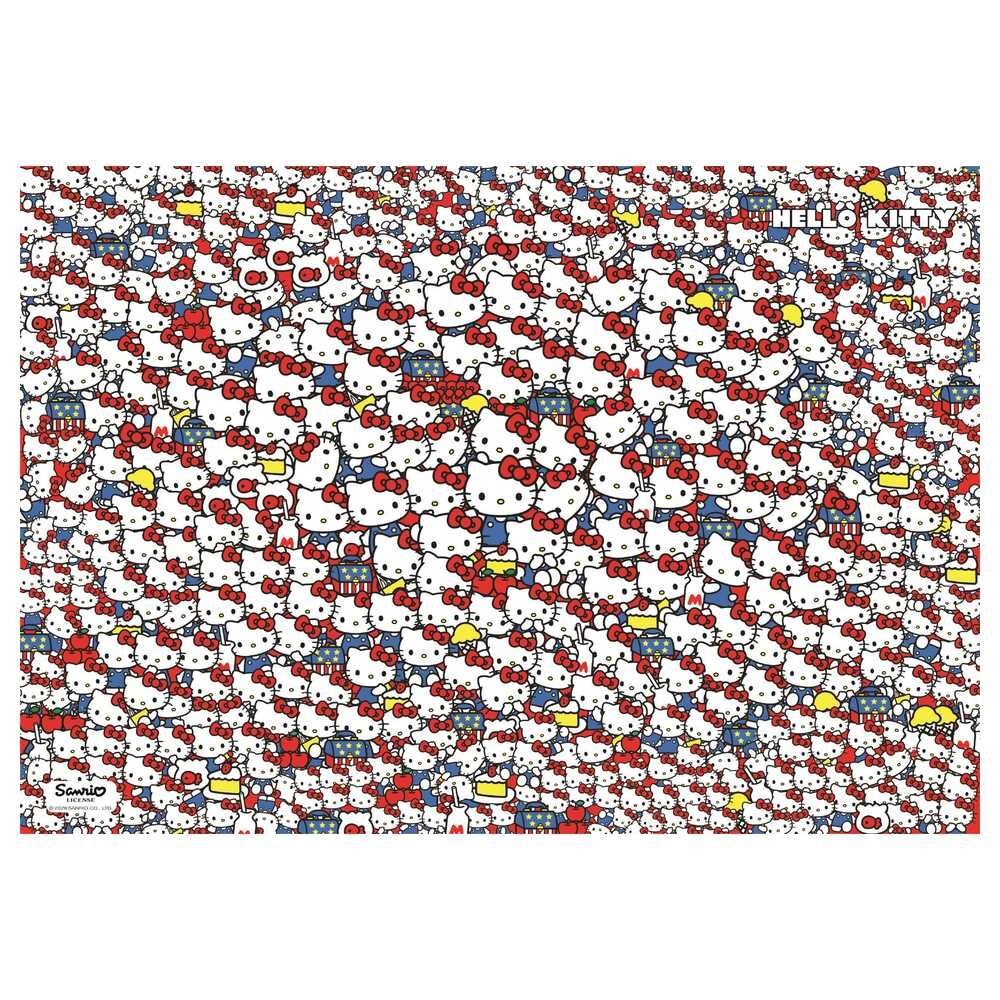 Puzzle Clementoni imposible de Hello Kitty y sus amigos de 1000 piezas - 3