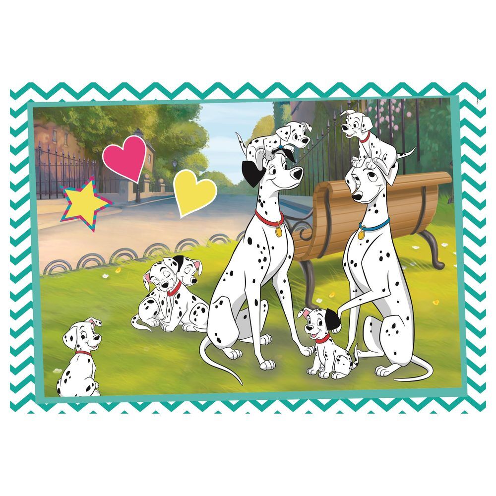 Puzzle Clementoni Disney Classic con escenas de dálmatas y Los Aristogatos - 4