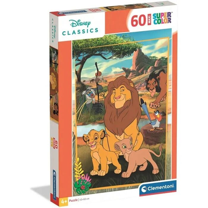 Puzzle maxi Clementoni de El Rey León Disney con 60 piezas