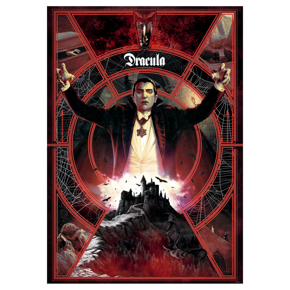 Puzzle TREFL de 1000 piezas con Dracula y un castillo gótico - 2