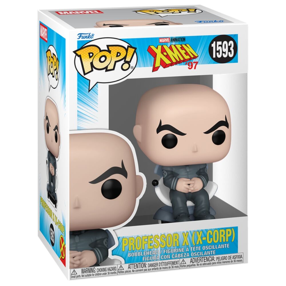 Figura Funko POP! de Professor Xavier X-Corp sentado en silla de ruedas - 2