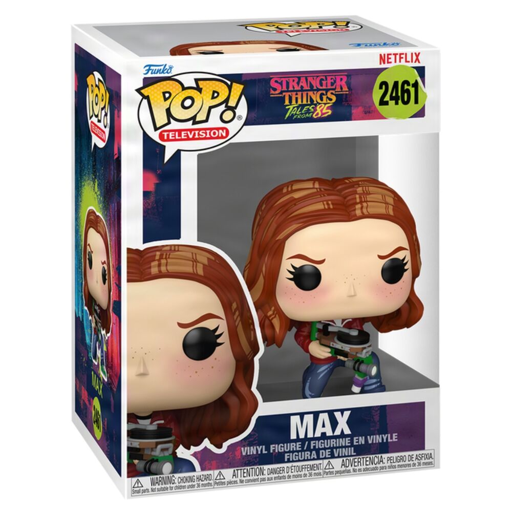 Figura FUNKO POP de Max de Stranger Things Tales from '85 con cámara - 2