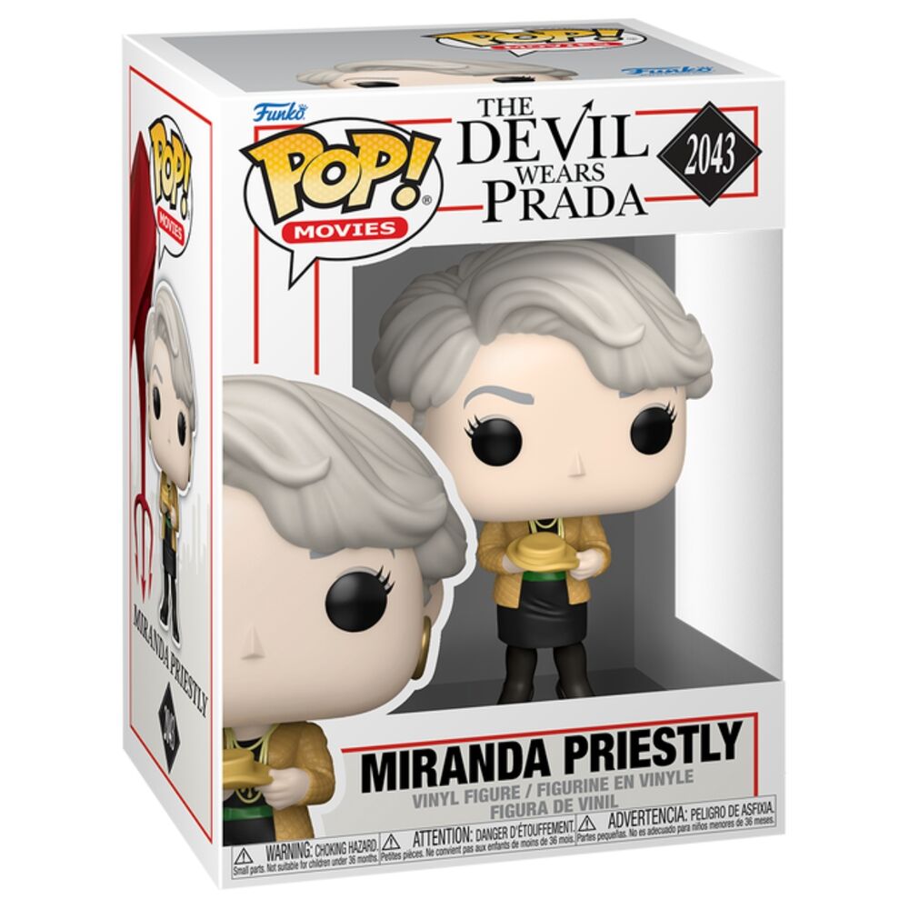 Figura Funko POP de Miranda Priestly con sombrero - 2
