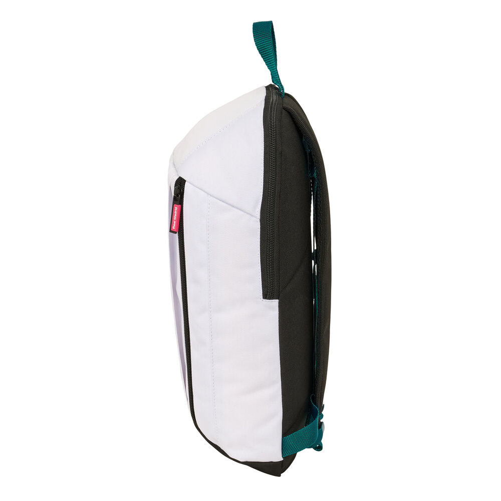 Mochila blanca Real Madrid 26/27 SAFTA con bolsillo frontal - 3