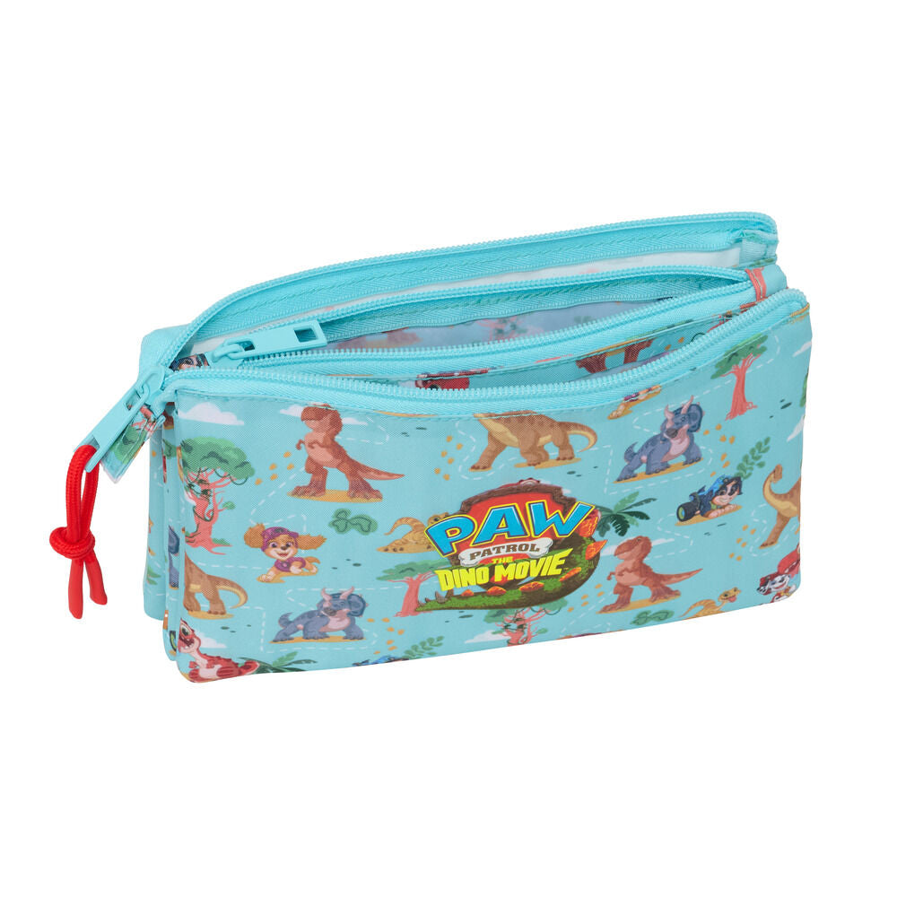 Portatodo triple azul Paw Patrol Dino Rescue con dinosaurio - 3
