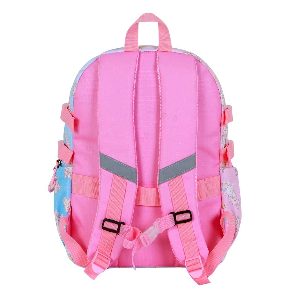 Mochila Bunicat Oh My Pop! azul y rosa con estampado de conejitos - 6