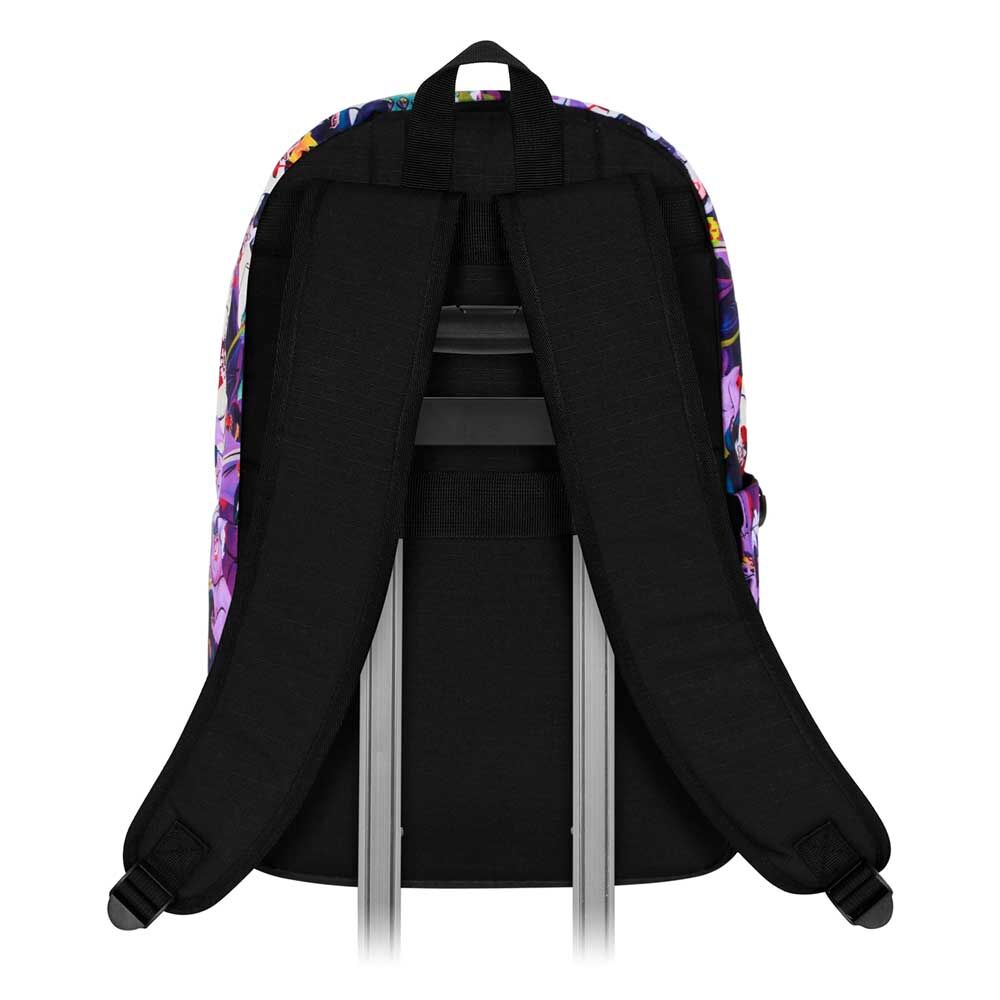 Mochila Villanas Disney multicolor con bolsillo frontal - 4