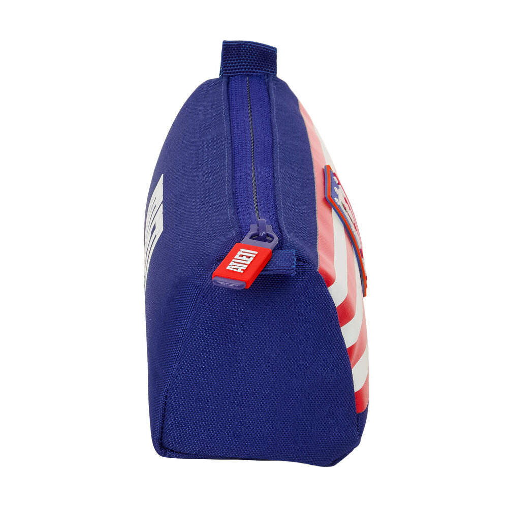 Portatodo SAFTA del Atlético de Madrid azul marino con escudo y franjas rojas y blancas - 3