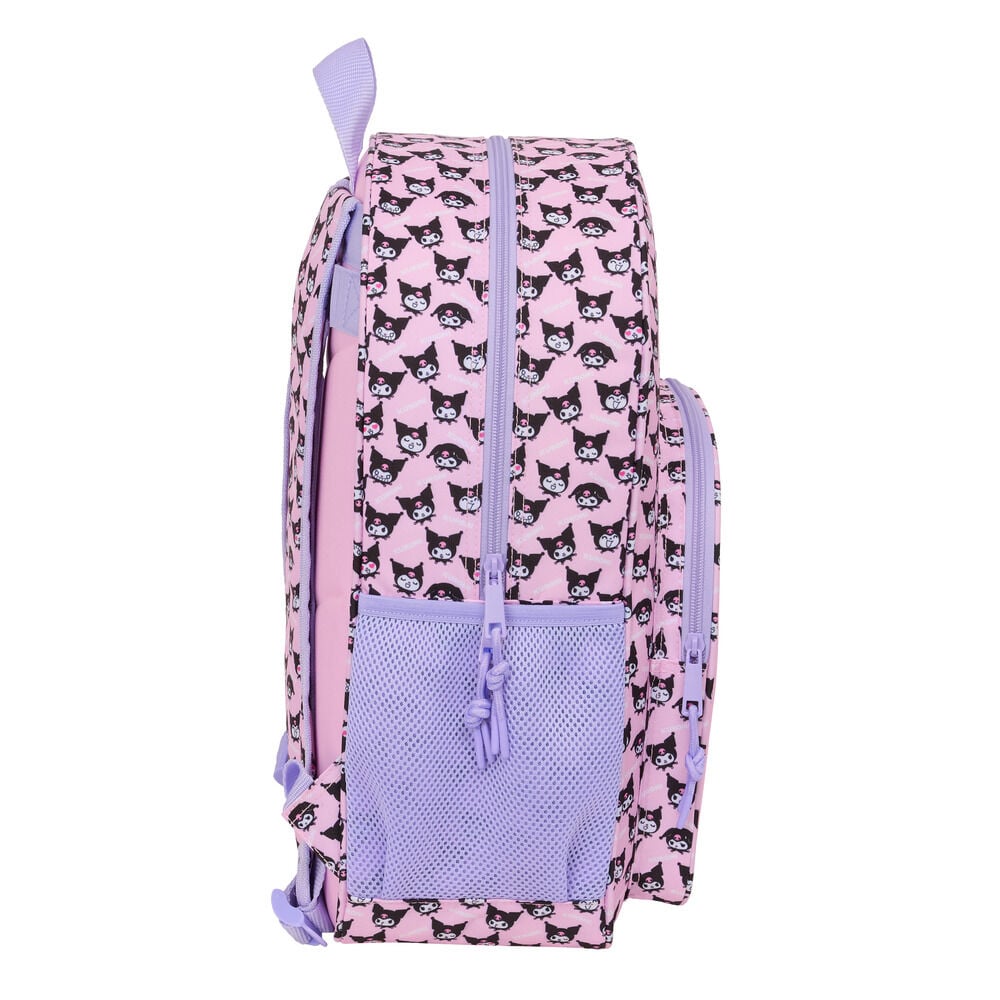 Mochila rosa de Kuromi SAFTA adaptable a carro - 3