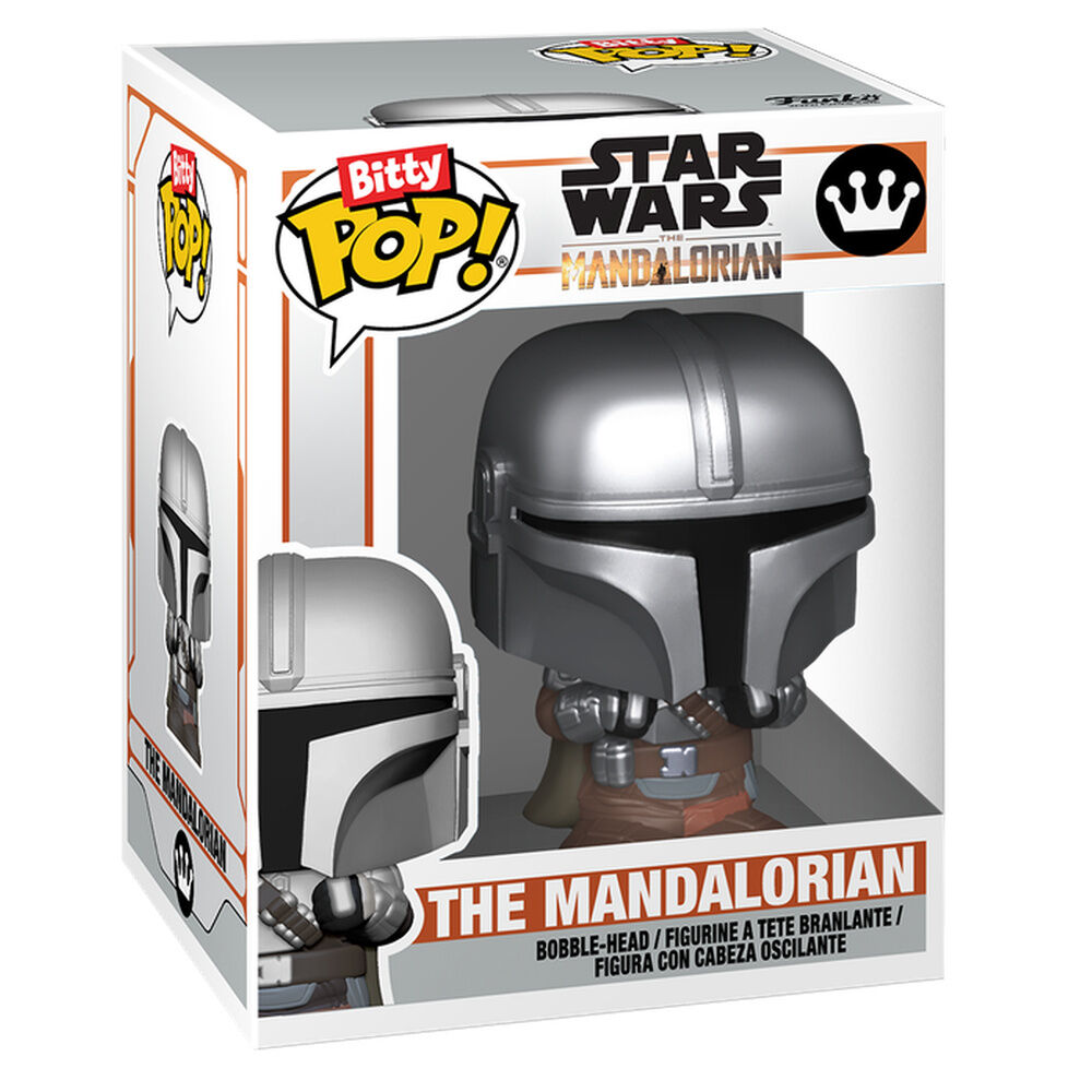 FUNKO Bitty POP! de The Mandalorian en N-1 Starfighter con Grogu - 2