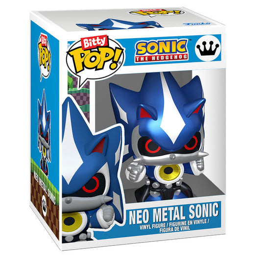 Blister FUNKO Bitty POP! Sonic con Shadow, Rouge, Neo Metal Sonic y Silver - 4