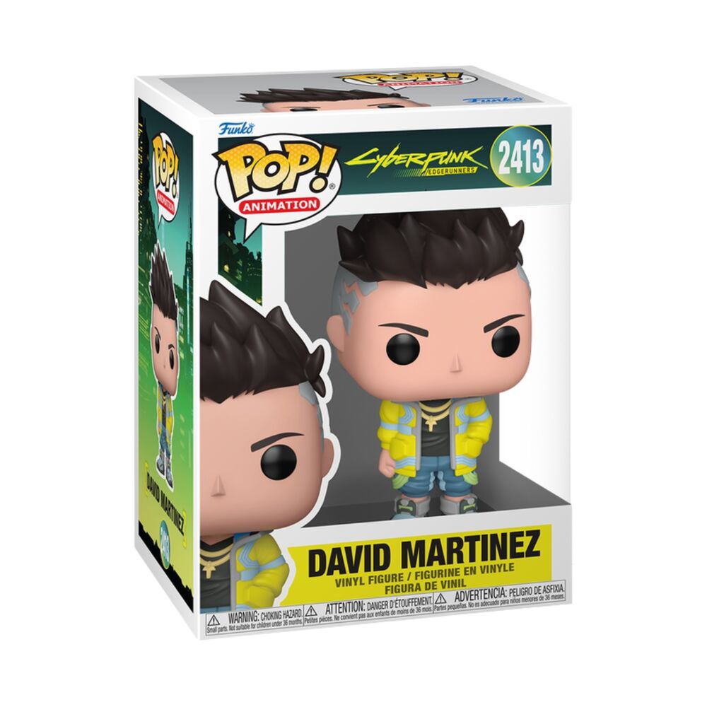 Figura Funko POP! de David Martinez con chaqueta amarilla y azul - 2