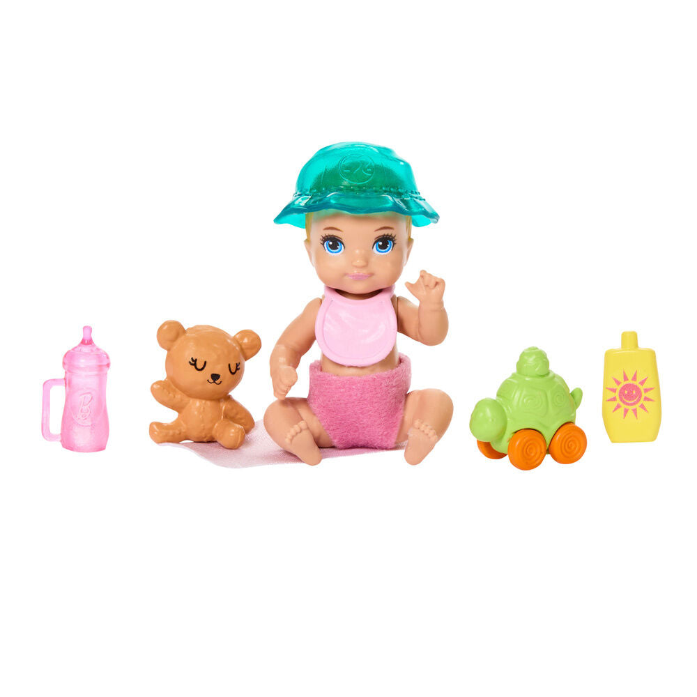 Muñecas Barbie Skipper Babysitters con bebés y accesorios de cuidado infantil - 6