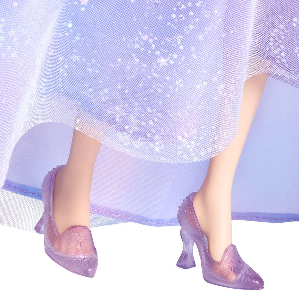 Muñeca Glinda Upland de Wicked con vestido lavanda, tiara y varita - 5