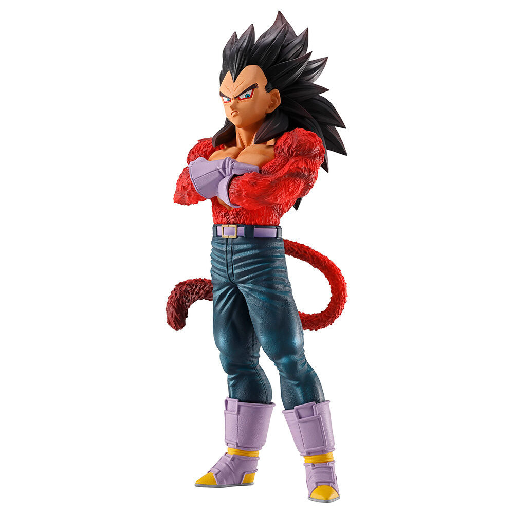 Figura de Vegeta Super Saiyan 4 de Dragon Ball GT con brazos cruzados