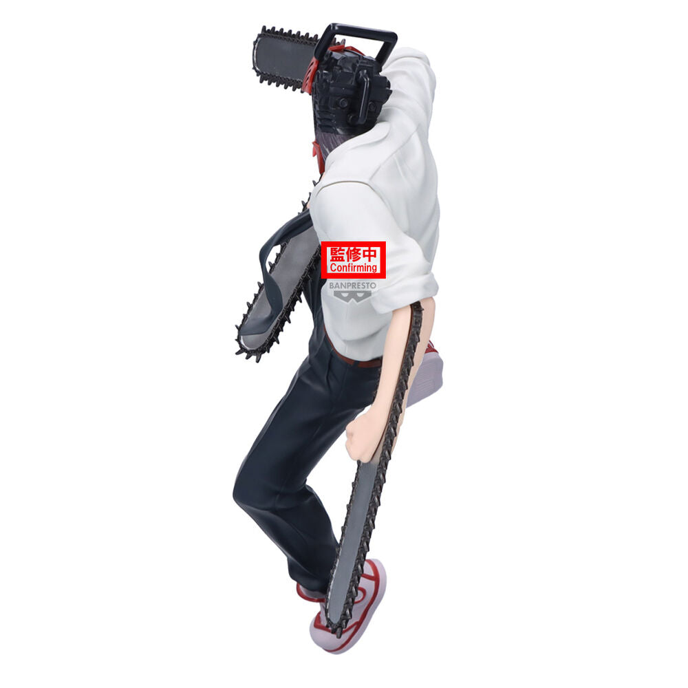 Figura Banpresto Maximatic de Chainsaw Man en pose de acción - 4