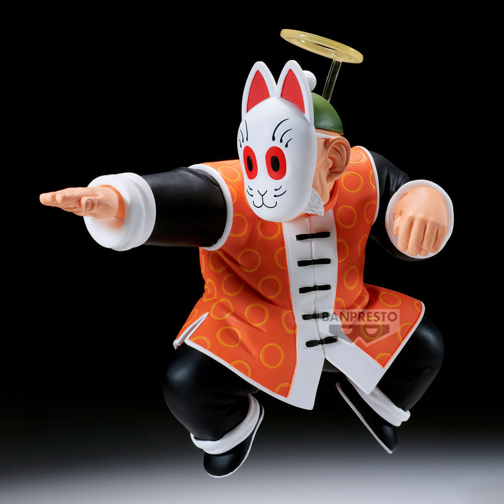 Figura de Grandpa Son Gohan de Dragon Ball con máscara blanca y halo - 5