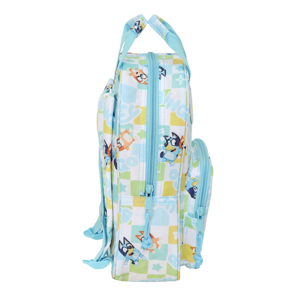 Mochila escolar SAFTA Ready Bluey de 28 cm con bolsillo frontal - 3
