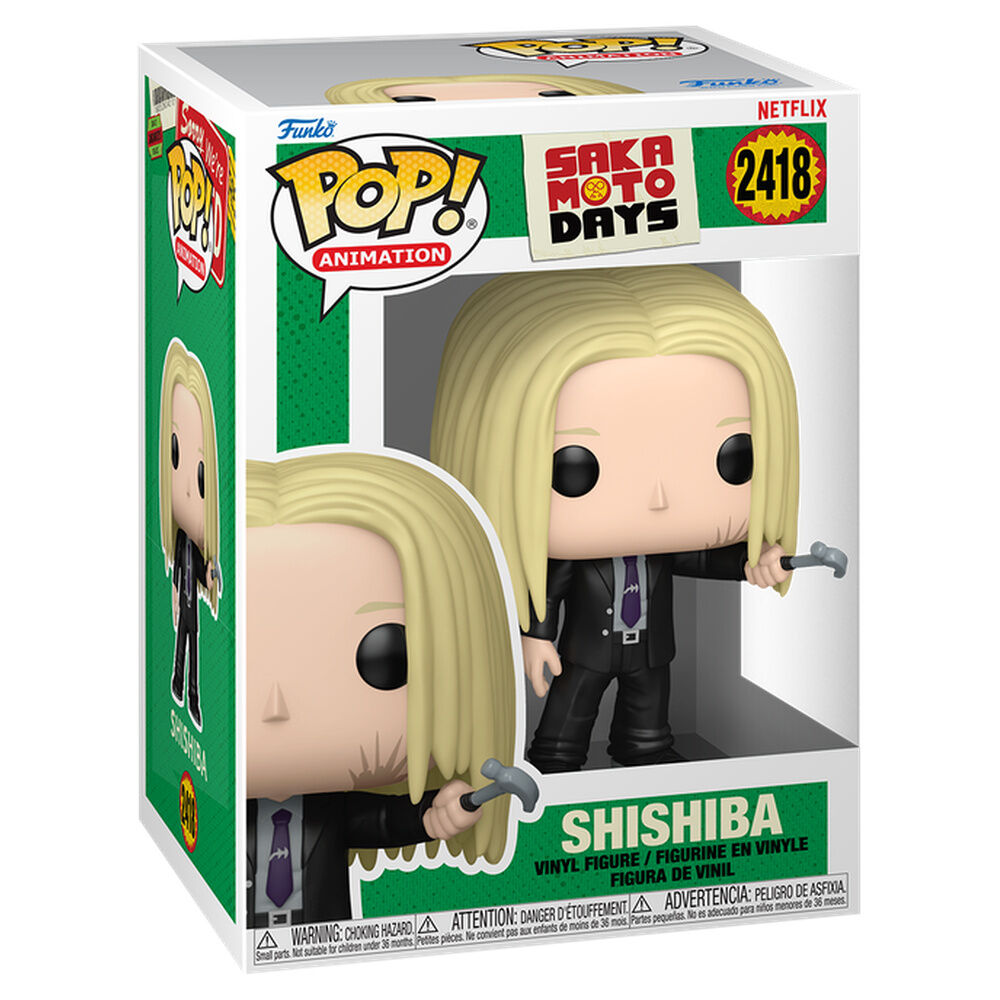 Figura Funko POP! de Shishiba de Sakamoto Days con martillo - 2