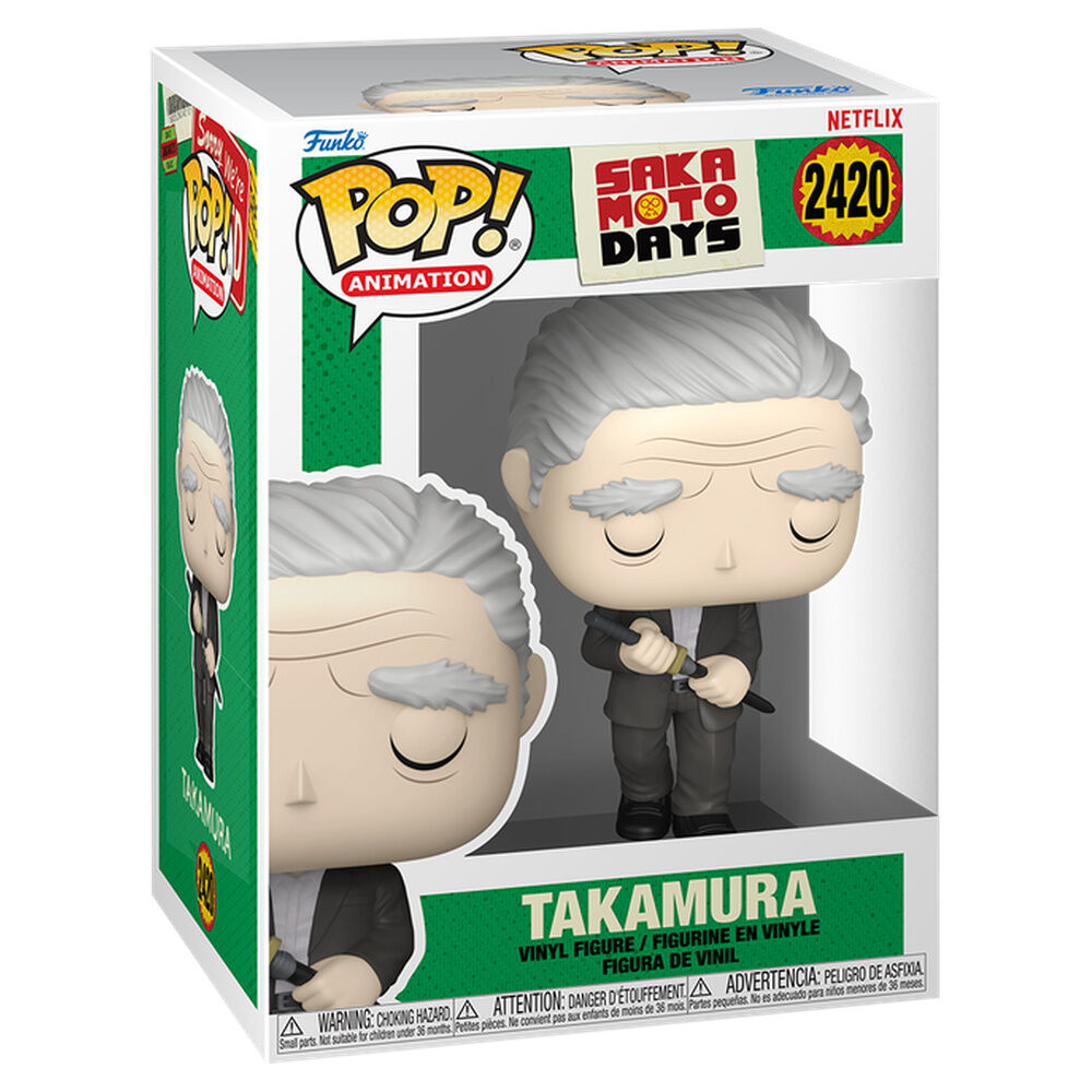 Figura Funko POP! de Takamura de Sakamoto Days con espada - 2