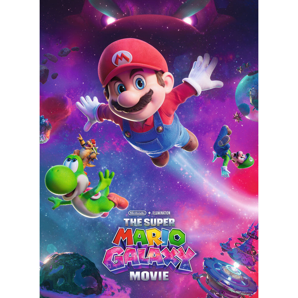 Puzzle Ravensburger XXL de Super Mario Galaxy Movie con Mario y Yoshi en el espacio - 2