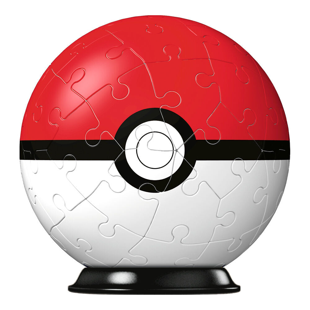 Puzzle 3D Poké Ball de Pokémon con soporte