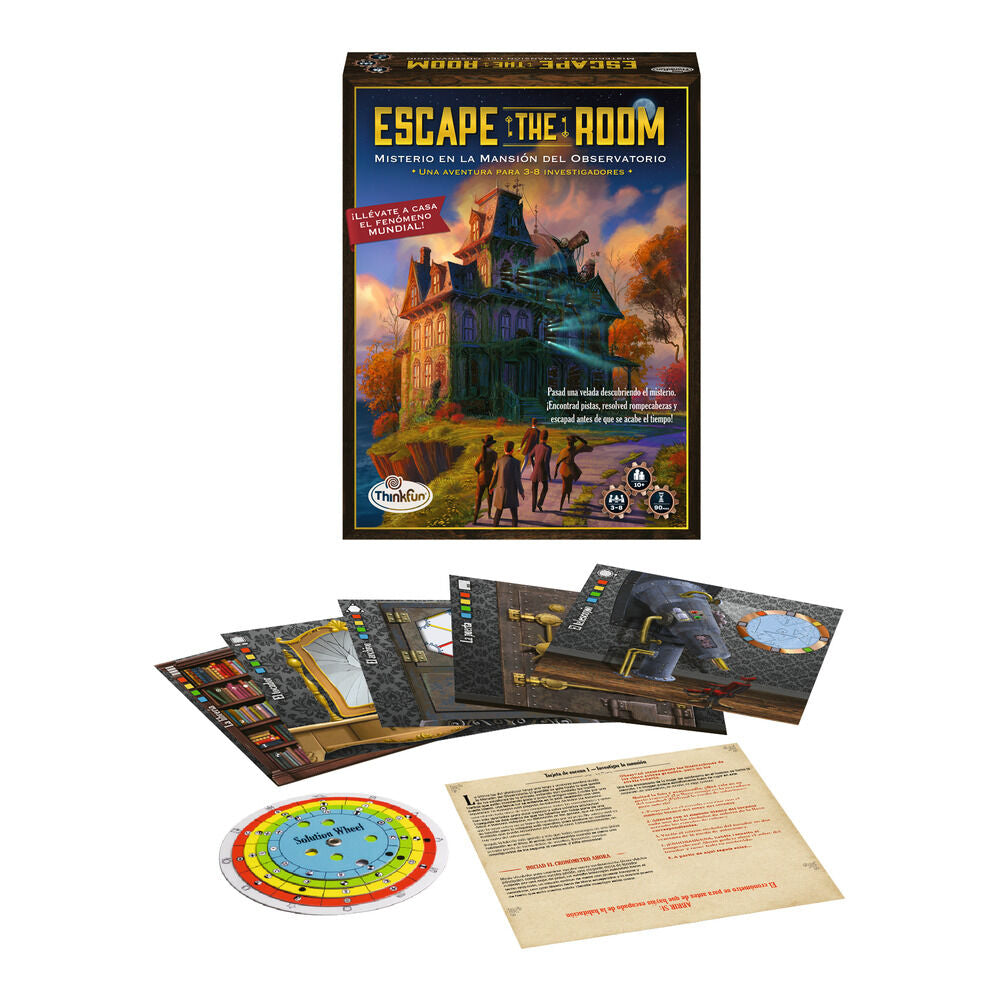 Caja del juego Escape Room Misterio en la Mansión del Observatorio - 2