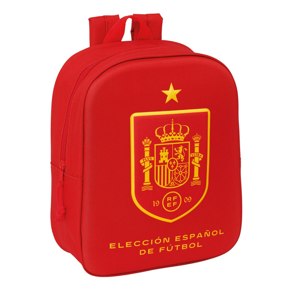 Mochila roja 3D de la Selección Española de Fútbol SAFTA