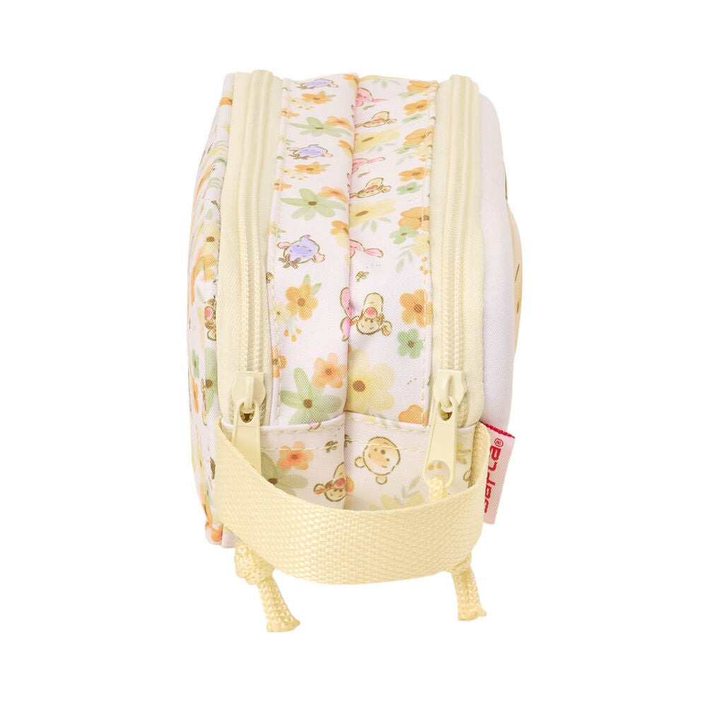 Portatodo doble de Winnie the Pooh Disney con diseño floral - 3
